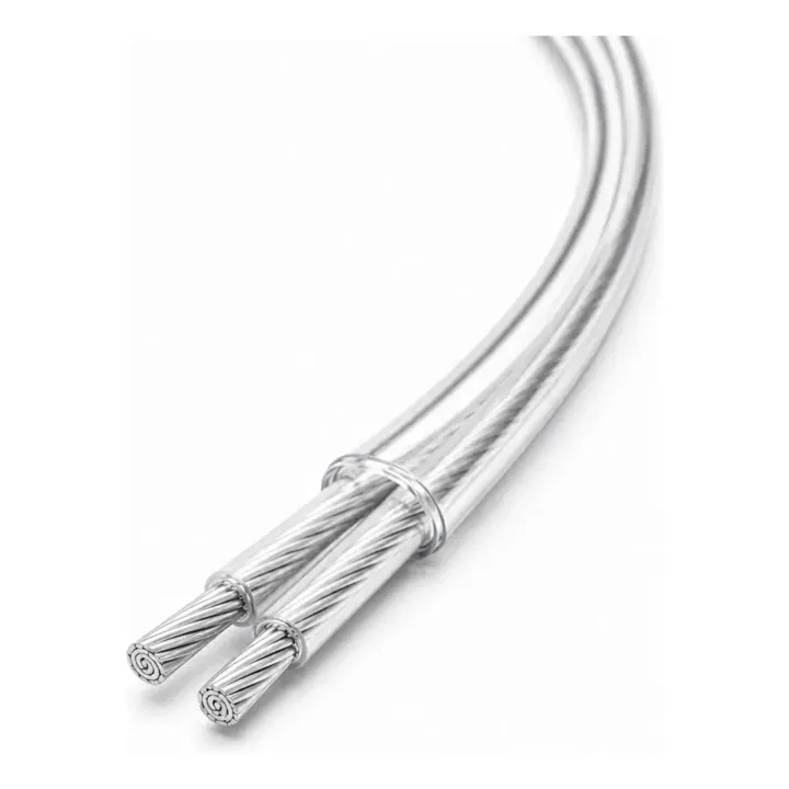 Cable tipo taller cristal 2x0,35&nbsp;mm² · 5 m